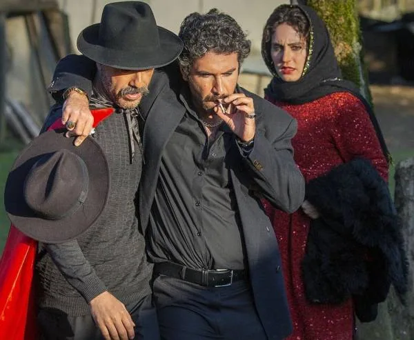 الناز شاکردوست و هوتن شکیبا در فیلم تی تی فیلم سینمایی تی تی