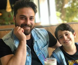 بابک جهانبخش و پسرش