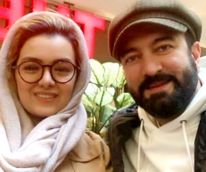 مجید صالحی و همسرش