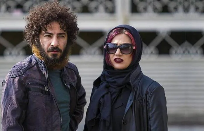 باران کوثری و نوید محمدزاده در فیلم لانتوری فیلم لانتوری