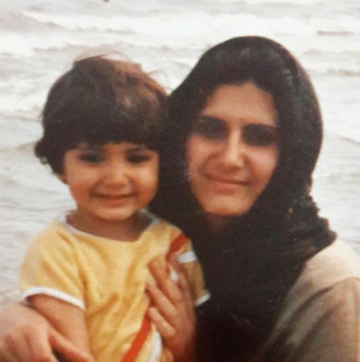 سمیرا حسن‌پور و مادرش