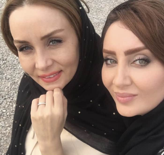 سولماز حصاری در کنار حدیث فولادوند بازیگران زن