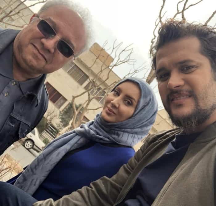 سولماز حصاری و کارگردان سریال هست و نیست سریال هست و نیست