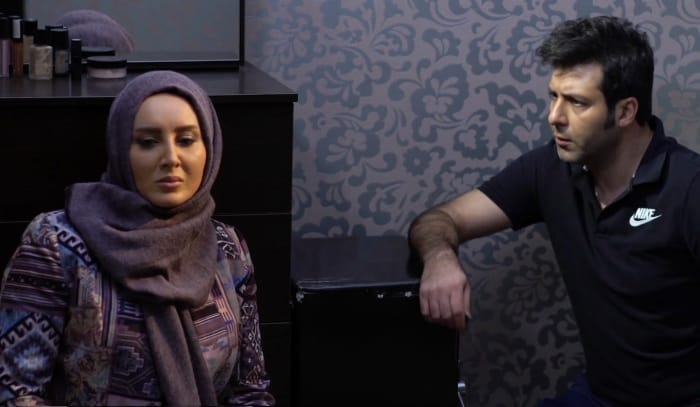 سولماز حصاری در تهران لندن فیلم تهران لندن