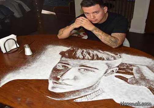 نقاشی های فوق العاده با نمک نقاشی های دیدنی با نمک