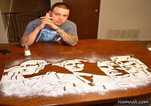 نقاشی های فوق العاده با نمک نقاشی های دیدنی با نمک