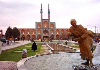 مناطق گردشگری شهر یزد ، شهر خشتی یزد ، مناطق دیدنی شهر یزد