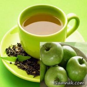چای ، طعم شیرین سیب