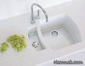 سینک ظرفشویی ، سینک استیل