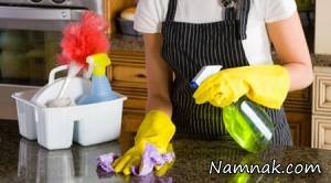 تمیزکاری ، تمیزکاری منزل