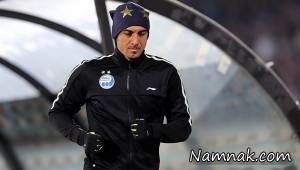مهدی رحمتی ، تورم زانو مهدی رحمتی