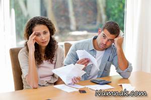 مشکلات مالی در زندگی زناشویی ، مشکلات مالی بر ازدواج