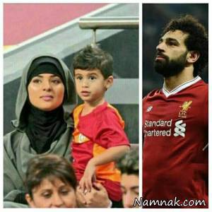 محمد صلاح ، محمد صلاح و همسرش