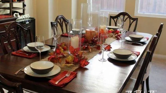 جدیدترین تزیین میز غذا خوری تزیین میز غذا خوری