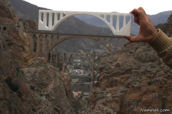 پل ورسک ، پل ورسک رضا شاه ، بزرگترین پل راه آهن ایران