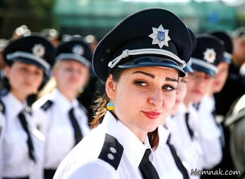 عکس بسیار جذاب افسران “پلیس زن” اوکراینی