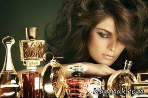 عطر زدن ، عطر زدن زن