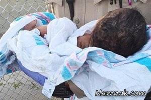 نوزاد دختر ، نوزاد رها شده