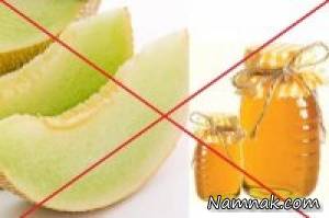 خريزه و عسل ، تغذیه در طب سنتی