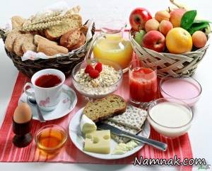 خوردن صبحانه ، خوردن صبحانه سالم