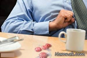 ریفلاکس معده ، احساس سوزش