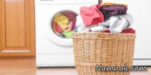 ماشین لباسشویی ، لباس های چرک