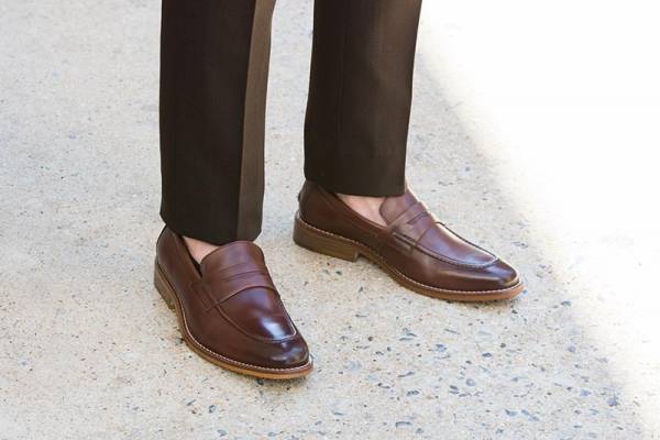 ست کفش قهوه ای مردانه 