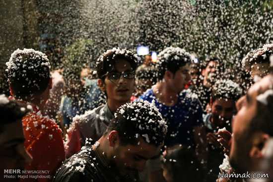 شادی در ایران ، توافق هسته ای ، تصاویر شادی مردم بعد از توافق هسته ای