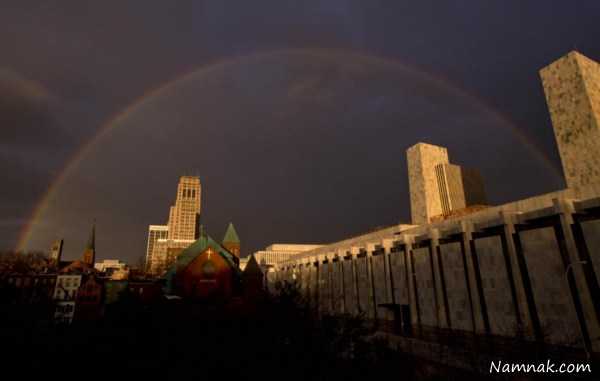 رنگین کمان زیبا ، تصویر روز ، عکس روز