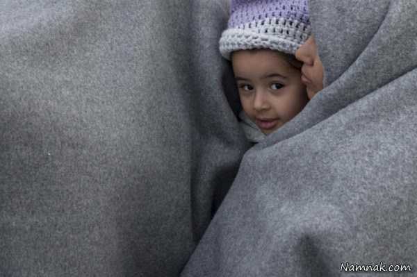 کودک پناهنده سوری ، تصاویر ، تصویر روز