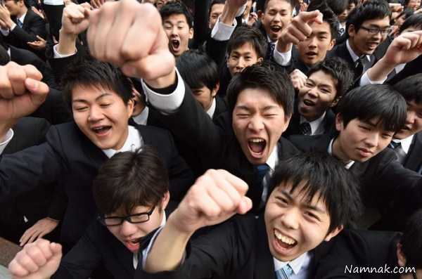 دانشجویان ژاپنی ، تصاویر ، تصویر روز