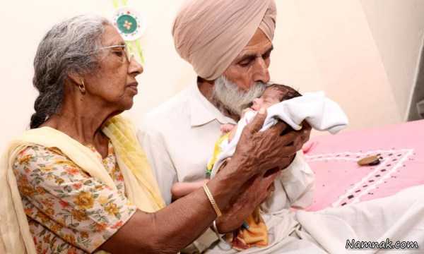 پدر و مادر پیر هندی ، تصاویر ، تصویر روز