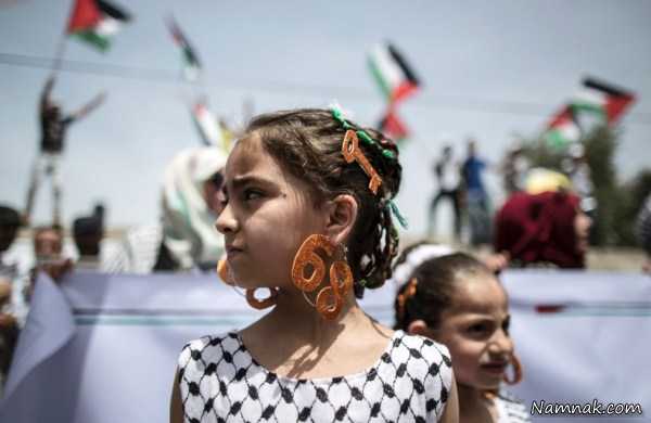 دختران غزه ، تصاویر ، تصویر روز