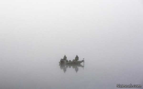 ماهیگیری در مه ، عکسهای روزانه ، pictures of the day