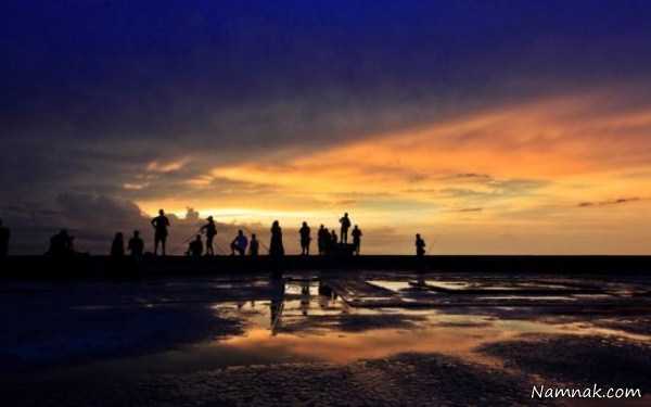 ماهیگیری در غروب ، pictures of the day ، تصاویر
