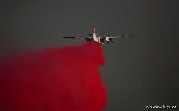 هواپیمای آتش نشانی ، pictures of the day ، تصاویر