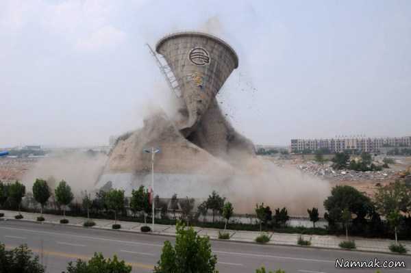 ریزش ساختمان