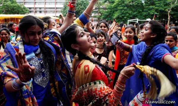 جشن دختران هندی