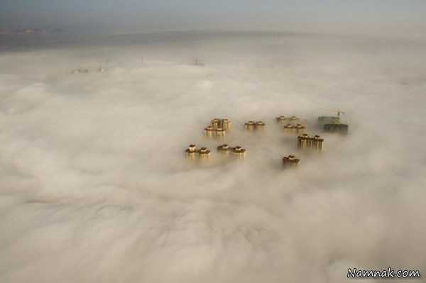 مه غلیظ در چین