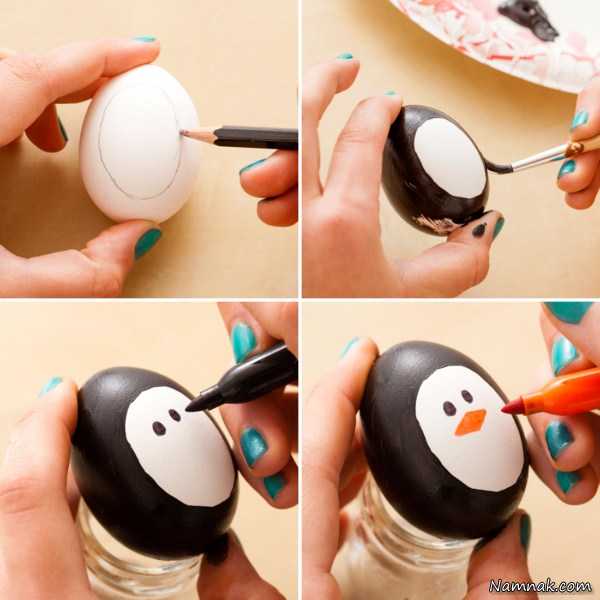 تزیین تخم مرغ عید ، عکس های تزیین تخم مرغ عید نوروز 95 ، egg painting