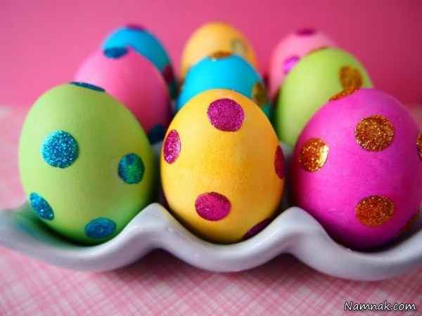 تخمه مرغ رنگی عید