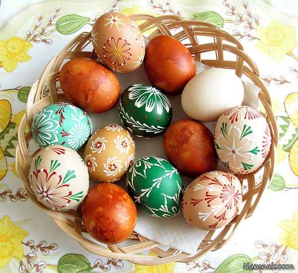 تخمه مرغ رنگی عید
