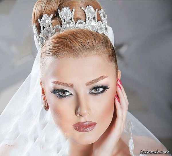آرایش عروس جدید ، آرایش موی عروس ، جدیدترین مدل عروس ایرانی