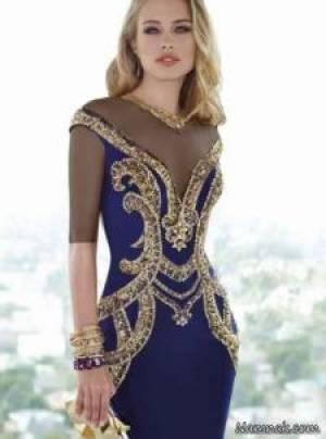مدل لباس مجلسی شیک 2015 ، لباس مجلسی بلند