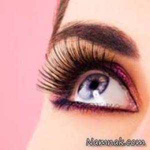 برداشتن مژه مصنوعی