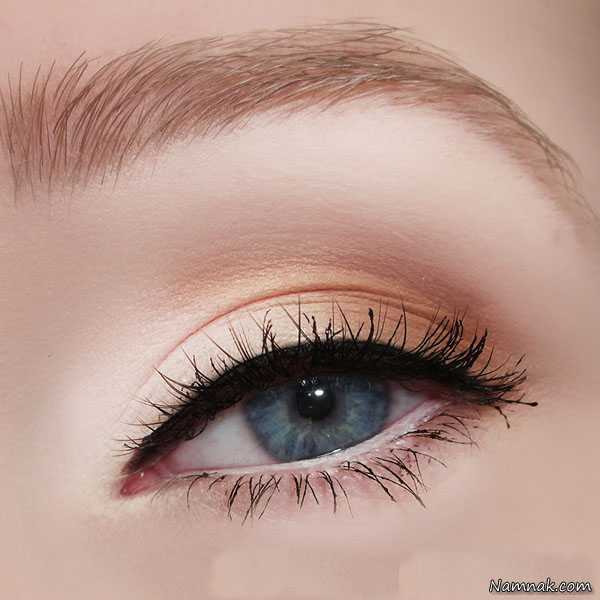 مدل آرایش چشم ، آرایش چشم ریز ، آرایش چشم مشکی