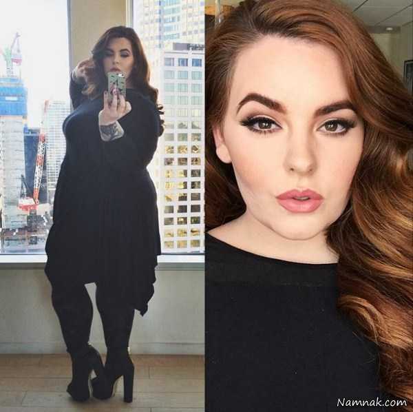 تس هالیدی ، عکس هایمدلینگ چاق آمریکایی ، عکس های تس هالیدی