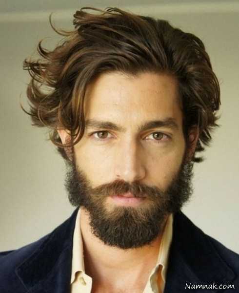 مدل موی مردانه اروپایی ، مدل موی مردانه برای صورت کشیده ، مدل موی مردانه کوتاه