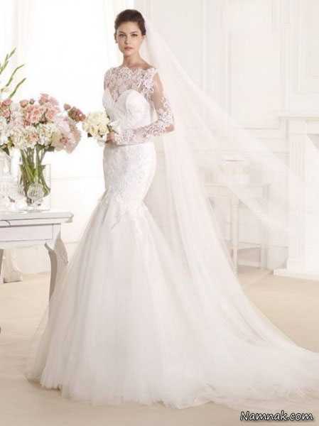 مدل لباس عروس پوشیده ، لباس عروس ، لباس عروس شیک و زیبا
