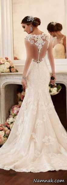 مدل لباس عروس دانتل